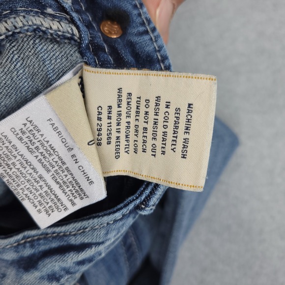 Miss Me Jeans Women's 26 Signature Cuffed Capris Low Rise Embelished‎ - Picture 6 of 11